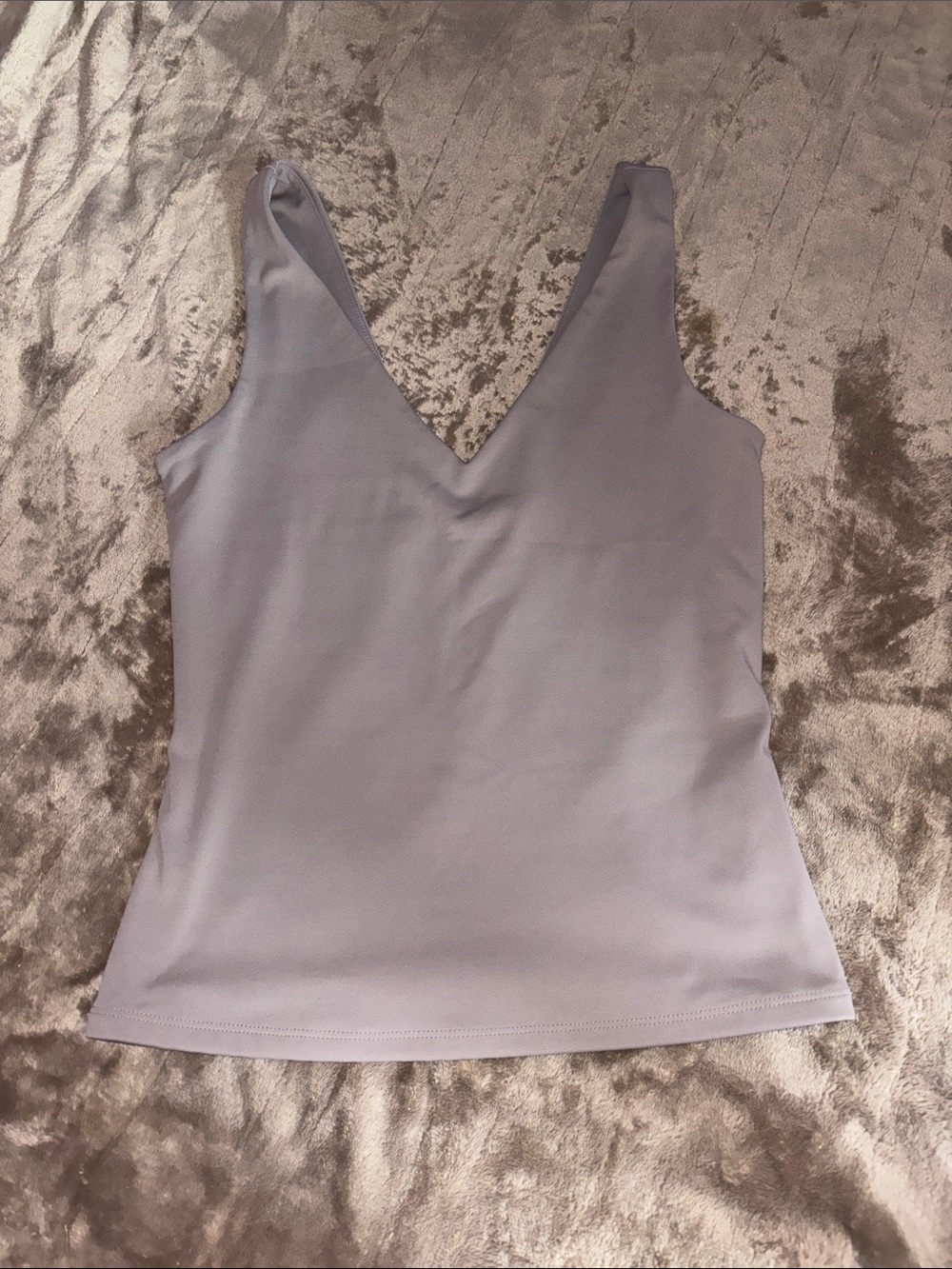 V-Neck Sleeveless Women's Top in Light Lavender🥳